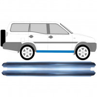 Pannello di riparazione sottoporta lamiera per Nissan Terrano II 1993-2005 / Sinistra+Destra / Set 11364