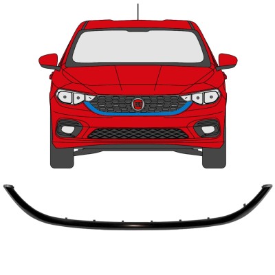 Cadre de calandre per Fiat Tipo 2016- 16193