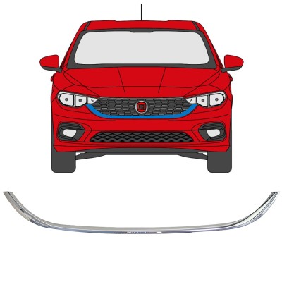 Cadre de calandre per Fiat Tipo 2016- 16192