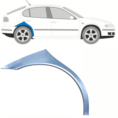 Pannello di riparazione parafango posteriore per Seat Toledo II 1999-2004 / Destra 8599