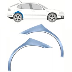Pannello di riparazione parafango posteriore per Seat Leon 1999-2004 / Sinistra+Destra 15743
