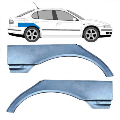 Pannello di riparazione parafango posteriore per Seat Toledo II 1999-2004 / Sinistra+Destra / Set 9227