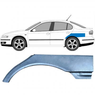 Pannello di riparazione sezione superiore parafango posteriore per Seat Toledo II 1999-2004 / Sinistra 5767
