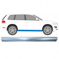 Pannello di riparazione sottoporta lamiera per Volkswagen Touareg 2002-2010 / Sinistra = Destra (simmetrico) 7132