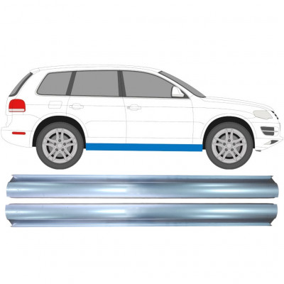 Pannello di riparazione sottoporta lamiera per Volkswagen Touareg 2002-2010 / Sinistra+Destra / Set 11340