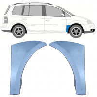 Pannello di riparazione parafango anteriore per Volkswagen Touran 2003-2010 / Sinistra+Destra / Set 9737