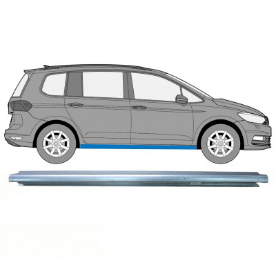 Pannello di riparazione sottoporta lamiera per Volkswagen Touran 2015- / Sinistra = Destra (simmetrico) 8970