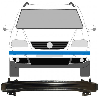 Rinforzo paraurti anteriore per Volkswagen Touran 2003-2010 8903