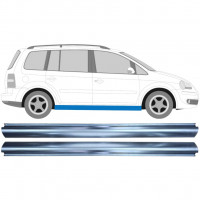 Pannello di riparazione sottoporta lamiera per Volkswagen Touran 2003-2010 / Sinistra+Destra / Set 11943