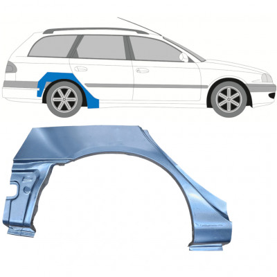 Pannello di riparazione parafango posteriore per Toyota Avensis T22 1997-2003 / Destra / COMBI 7612