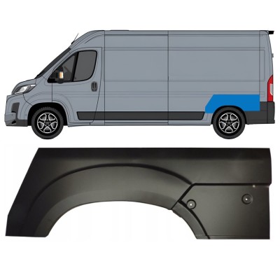 Pannello di riparazione parafango posteriore per Toyota Proace Max 2024- / Sinistra 16694