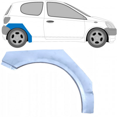 Pannello di riparazione parafango posteriore per Toyota Yaris 1999-2005 / Destra 6220