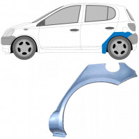 Pannello di riparazione parafango posteriore per Toyota Yaris 1999-2005 / Sinistra 6219