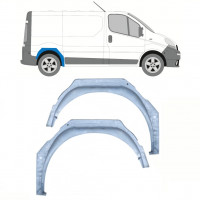 Pannello di riparazione arco ruota posteriore interno per Renault Trafic 2001-2014 / Sinistra+Destra / Set 10118