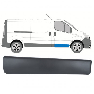 Modanatura porta anteriore per Opel Vivaro 2001-2014 / Destra 13117