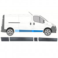 Set di modanature laterali per Renault Trafic 2001-2014 / Destra / 8571