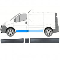 Set di modanature laterali per Renault Trafic 2001-2014 / Sinistra / 8570