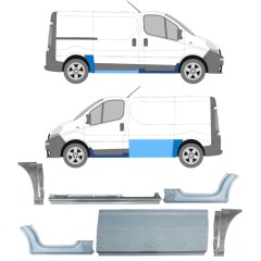 Set di pannelli di riparazione per Opel Vivaro 2001-2014 / 11233