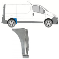 Pannello di riparazione parafango posteriore per Renault Trafic 2001-2014 / Destra 15762