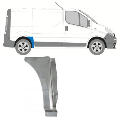 Pannello di riparazione parafango posteriore per Renault Trafic 2001-2014 / Destra 15762