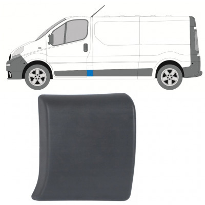 Modanatura laterale montante A per Opel Vivaro 2001-2014 / Sinistra 13120