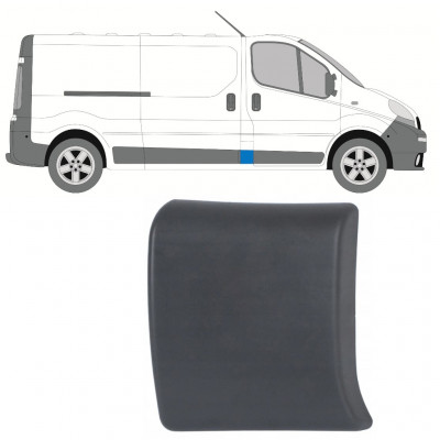 Modanatura laterale montante A per Opel Vivaro 2001-2014 / Destra 13119