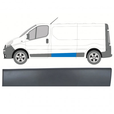 Modanatura laterale per Opel Vivaro 2001-2014 / Sinistra 13122
