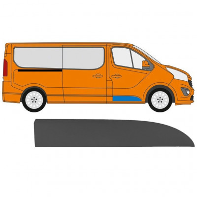 Modanatura porta anteriore per Opel Vivaro 2014-2019 / Destra 13316
