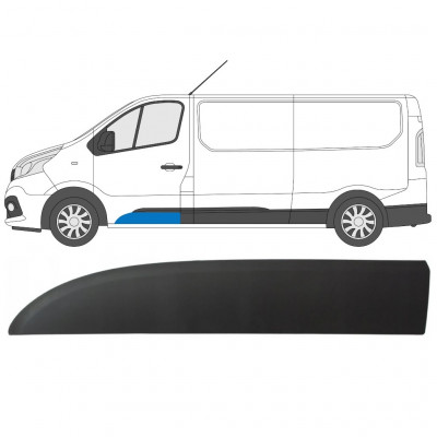 Modanatura porta anteriore per Opel Vivaro 2014-2019 / Sinistra 13128
