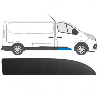 Modanatura porta anteriore per Opel Vivaro 2014-2019 / Destra 13127