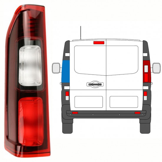 Fanale posteriore per Nissan NV300 2016- / Sinistra 13178