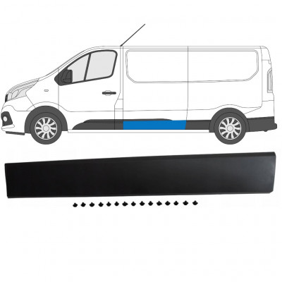 Modanatura laterale per Opel Vivaro 2014-2019 / Sinistra 13132