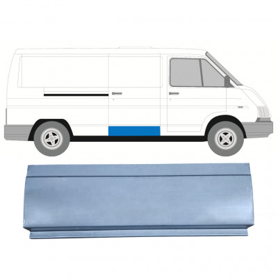 Pannello di riparazione porta scorrevole per Renault Trafic 1980-2001 / Destra 7730