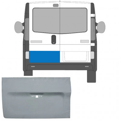 Pannello di riparazione porta posteriore per Renault Trafic 2001-2014 / Sinistra 6935