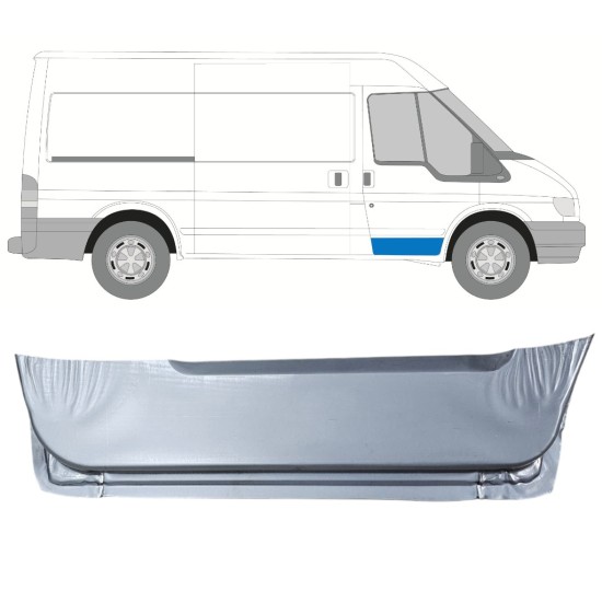 Pannello di riparazione porta anteriore interno per Ford Transit 2000-2013 / Destra 14540
