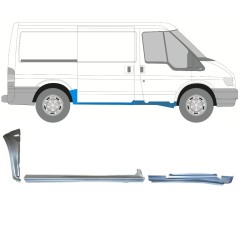 Set di pannelli di riparazione per Ford Transit 2000-2013 / Destra / 15019