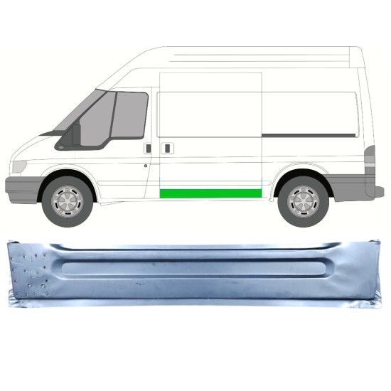 Pannello di riparazione porta scorrevole interno per Ford Transit 2000-2013 / Sinistra 15131