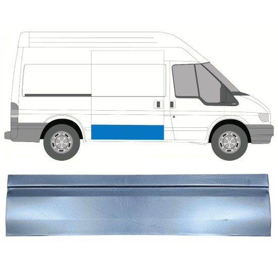 Pannello di riparazione porta scorrevole esterno per Ford Transit 2000-2013 / Destra 15130