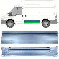 Pannello di riparazione esterno inferiore porta scorrevole per Ford Transit 2000-2013 / Sinistra / Set 12667