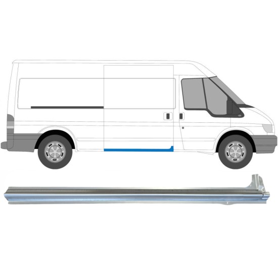 Pannello di riparazione sottoporta porta scorrevole per Ford Transit 2000-2013 / Destra 15078