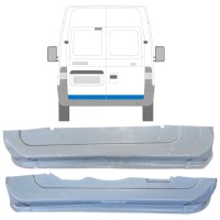 Pannello di riparazione porta posteriore per Ford Transit 2000-2013 / Sinistra+Destra / Set 14656