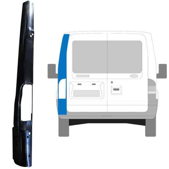 Pannello di riparazione del montante per Ford Transit 2000-2013 / Sinistra 15979
