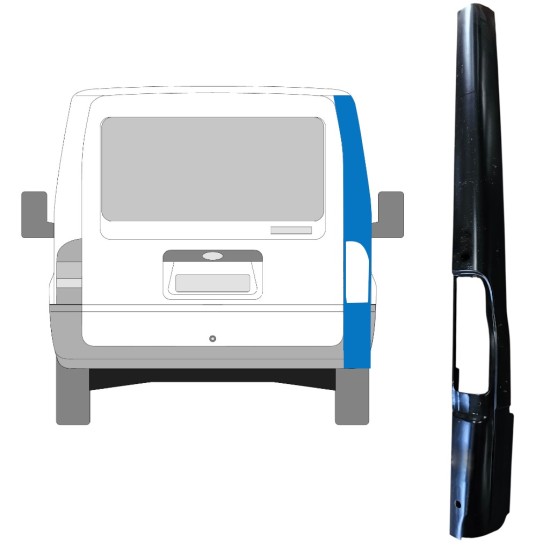 Pannello di riparazione del montante per Ford Transit 2000-2013 / Destra 15980