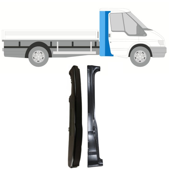 Pannello di riparazione del montante per Ford Transit 2000-2013 / Destra / Set 14900