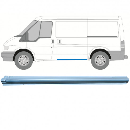 Pannello di riparazione sottoporta porta scorrevole per Ford Transit 2000-2013 / Sinistra 12793