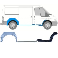 Set di pannelli di riparazione per Ford Transit 2000-2013 / Destra / 15022