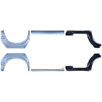 Set di pannelli di riparazione per Ford Transit 2000-2013 / Sinistra+Destra / 15024