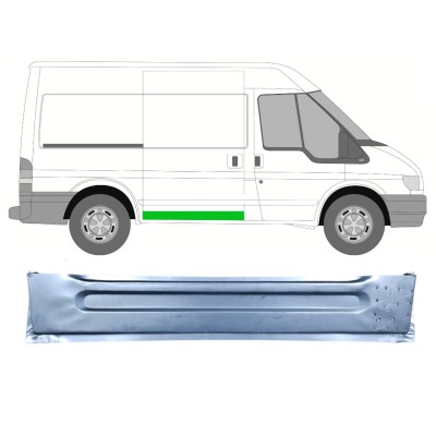 Pannello di riparazione porta scorrevole interno per Ford Transit 2000-2013 / Destra 15129