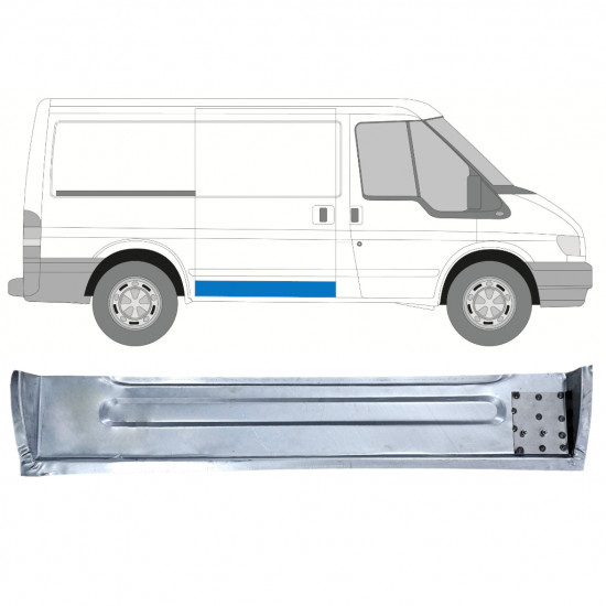 Pannello di riparazione porta scorrevole interno per Ford Transit 2000-2013 / Destra 12795