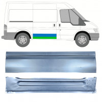 Pannello di riparazione esterno inferiore porta scorrevole per Ford Transit 2000-2013 / Destra / Set 12664
